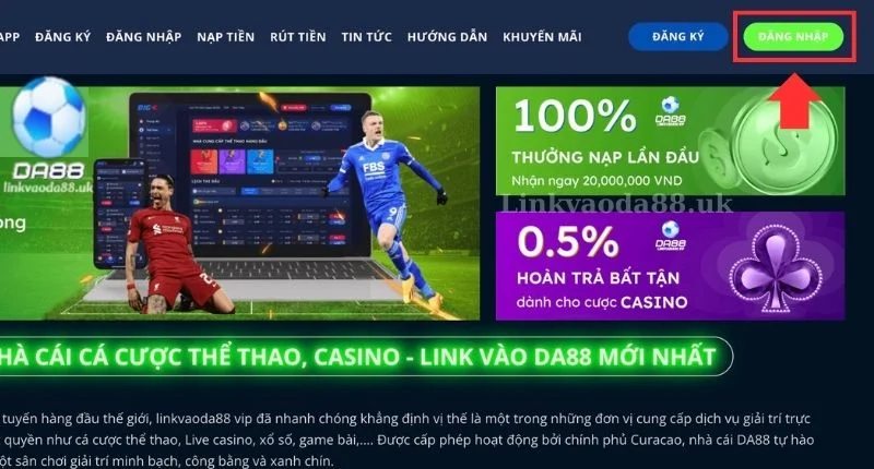 Đăng Nhập DA88 - Tham Gia Cá Cược Trực Tuyến Tại Nhà Cái Uy Tín Đăng nhập trên hệ điều hành IOS
